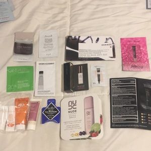 Huge Skincare/makeup sample bundle from SEPHORA